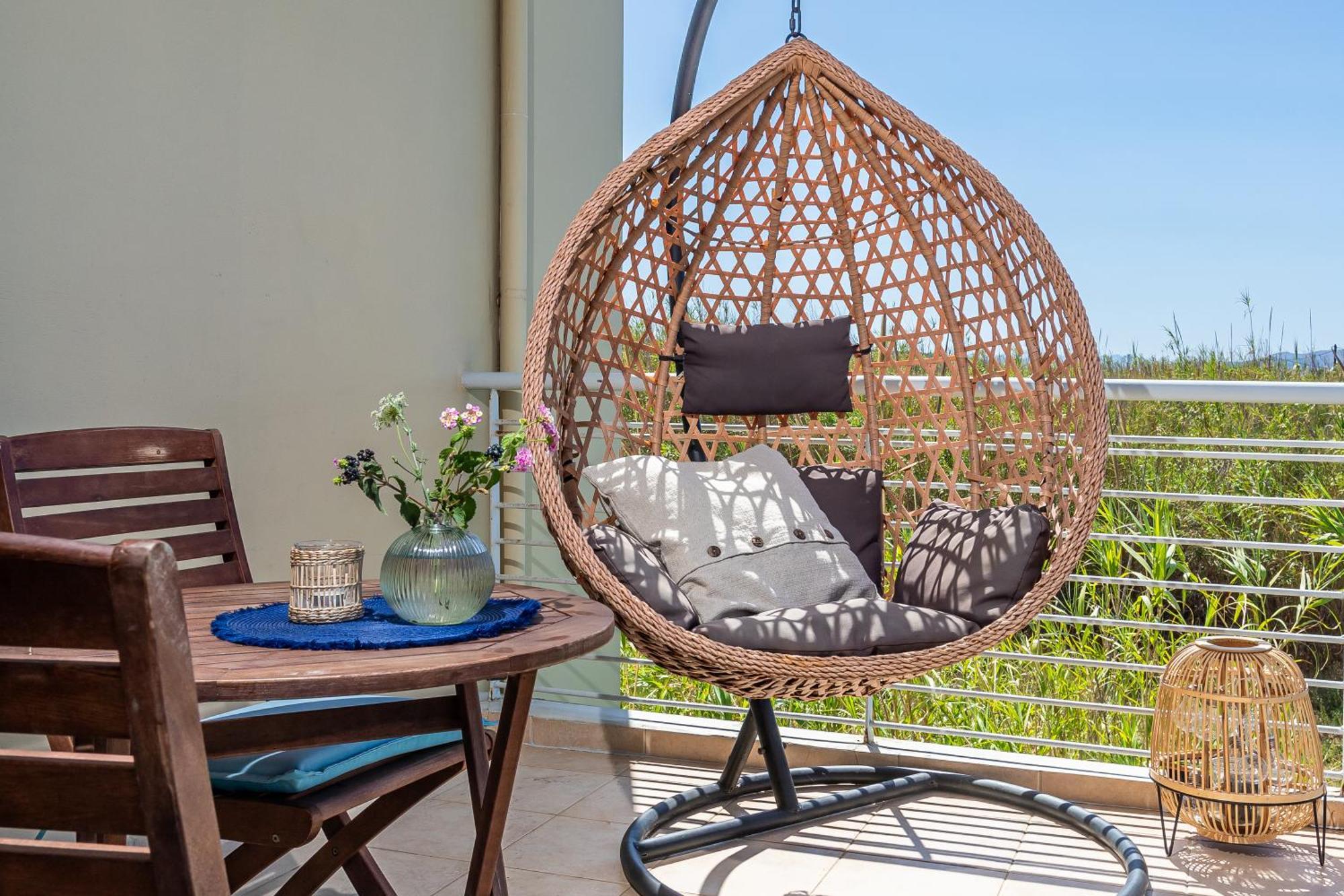 Maleme Yoga Blue Lejlighed Chania  Eksteriør billede