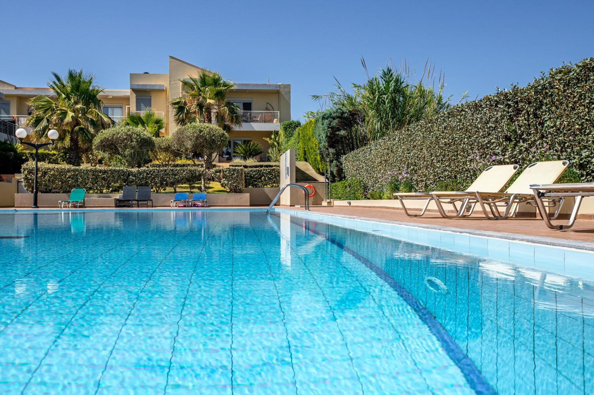 Maleme Yoga Blue Lejlighed Chania  Eksteriør billede