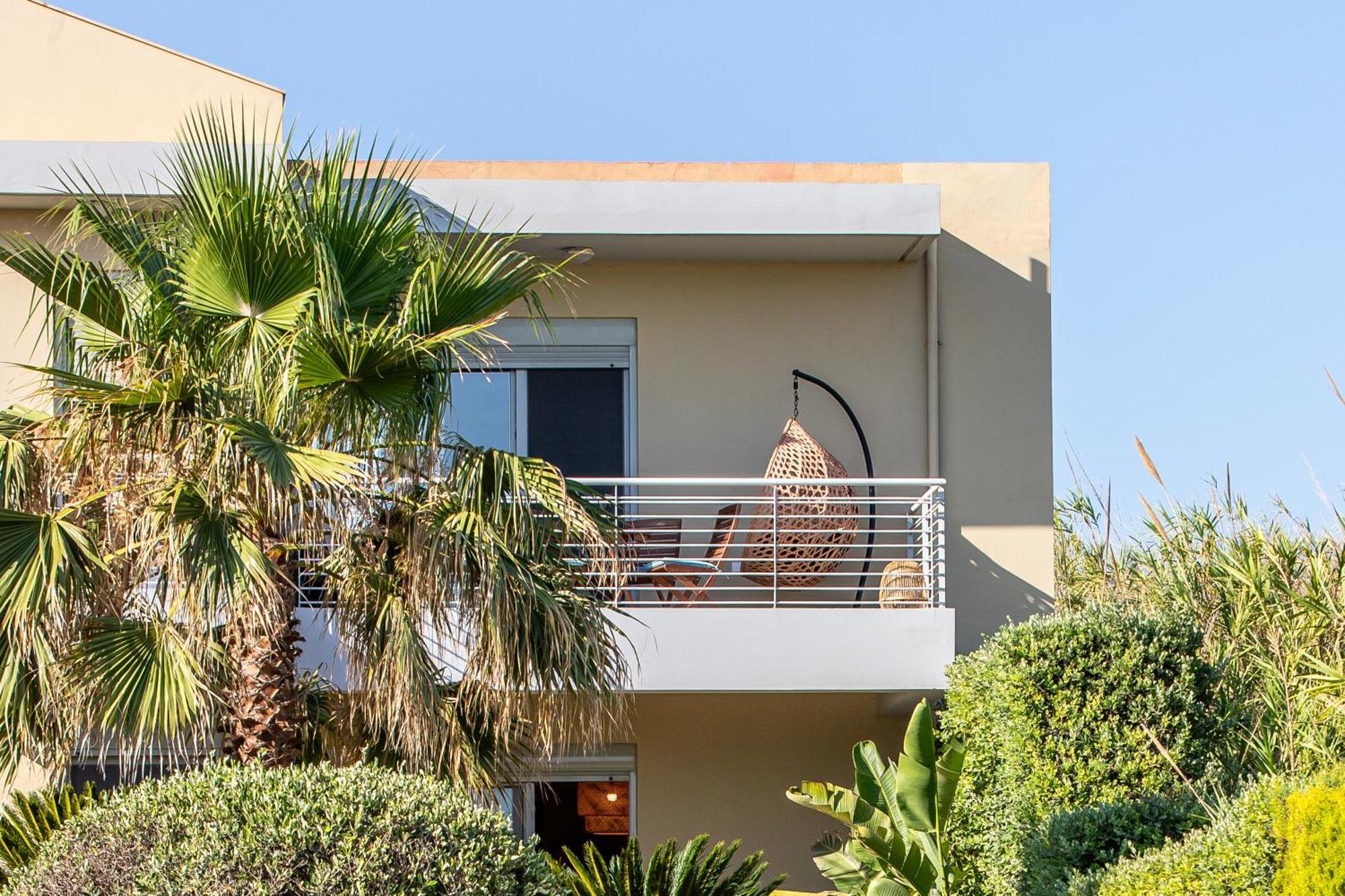 Maleme Yoga Blue Lejlighed Chania  Eksteriør billede