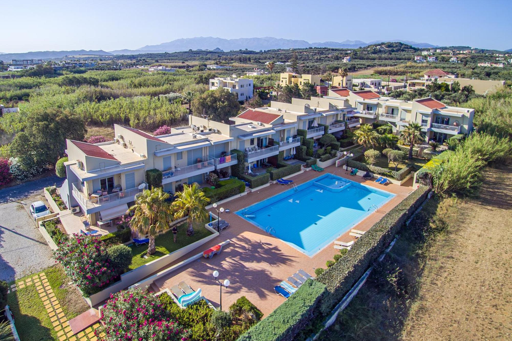 Maleme Yoga Blue Lejlighed Chania  Eksteriør billede