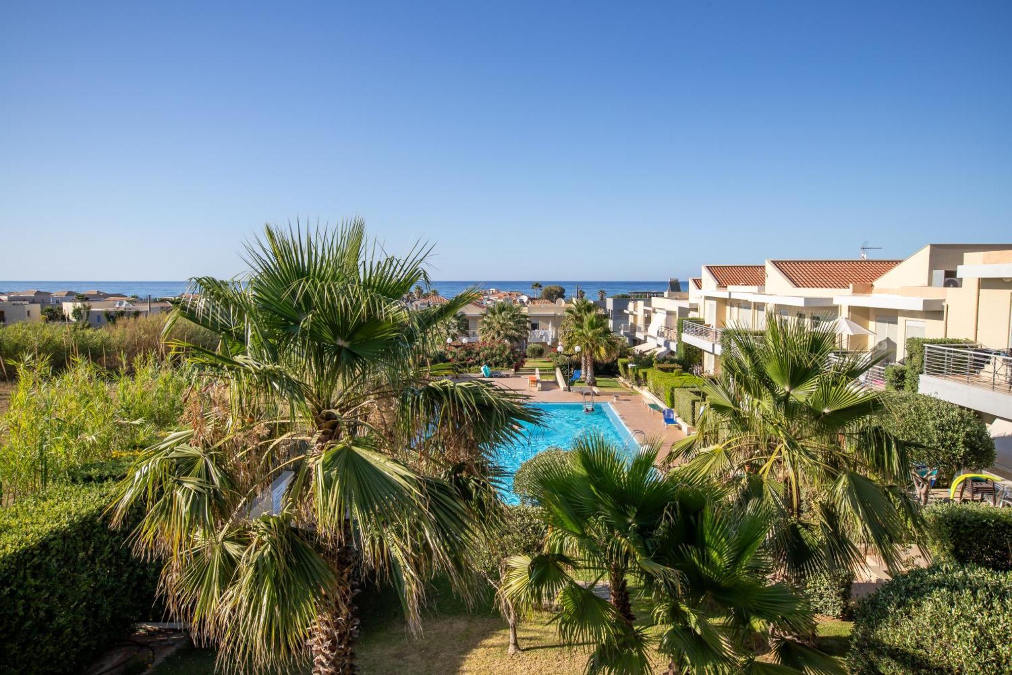 Maleme Yoga Blue Lejlighed Chania  Eksteriør billede