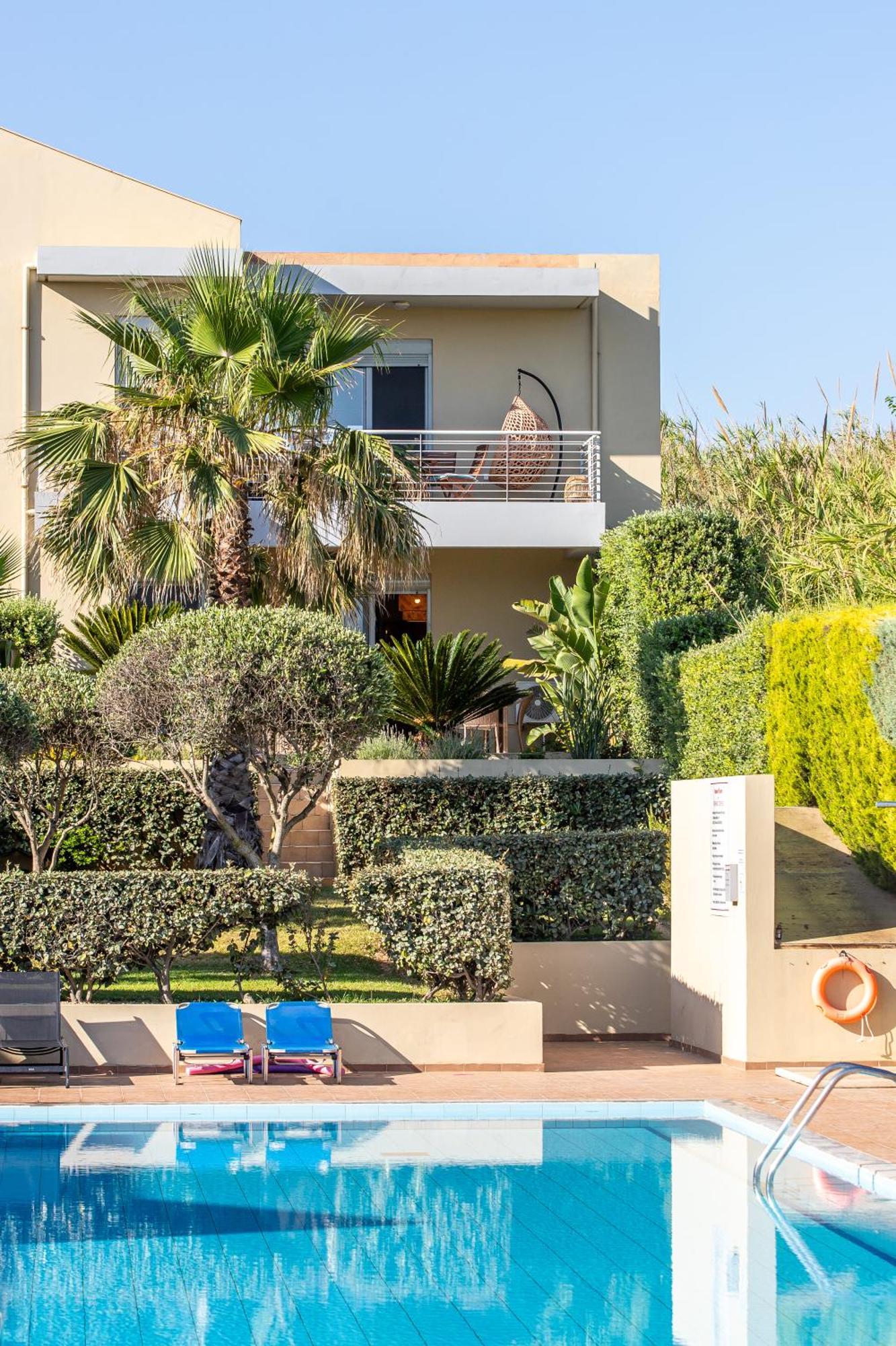 Maleme Yoga Blue Lejlighed Chania  Eksteriør billede
