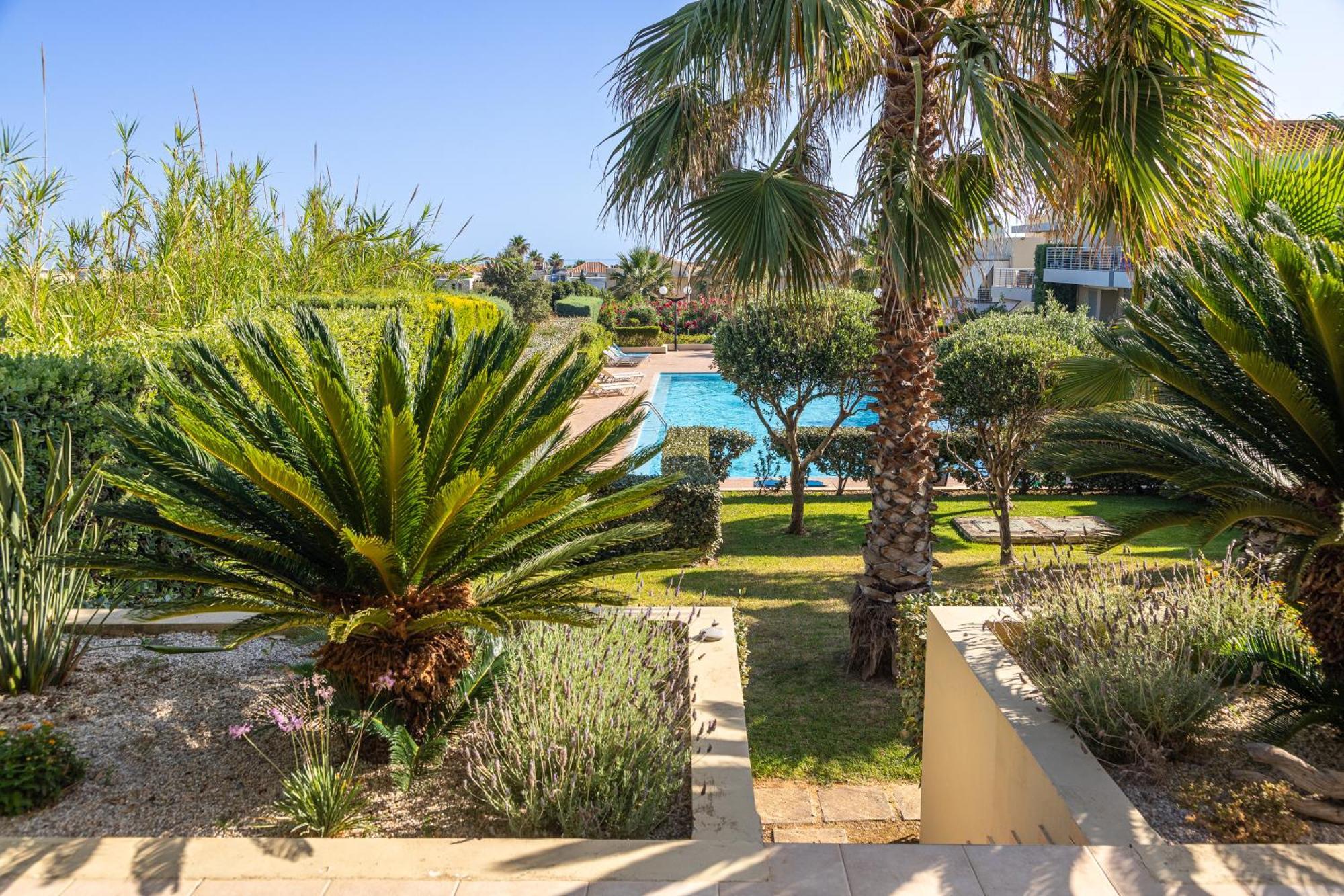 Maleme Yoga Blue Lejlighed Chania  Eksteriør billede
