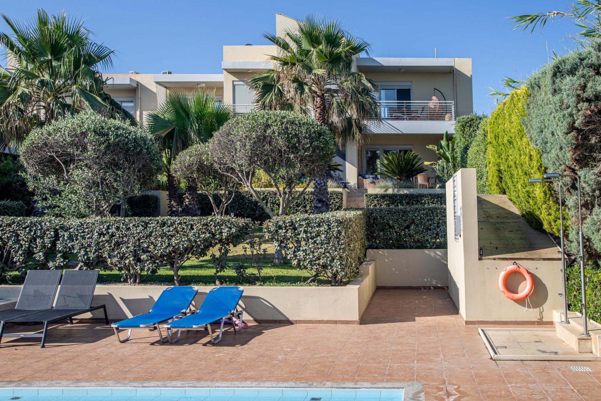 Maleme Yoga Blue Lejlighed Chania  Eksteriør billede
