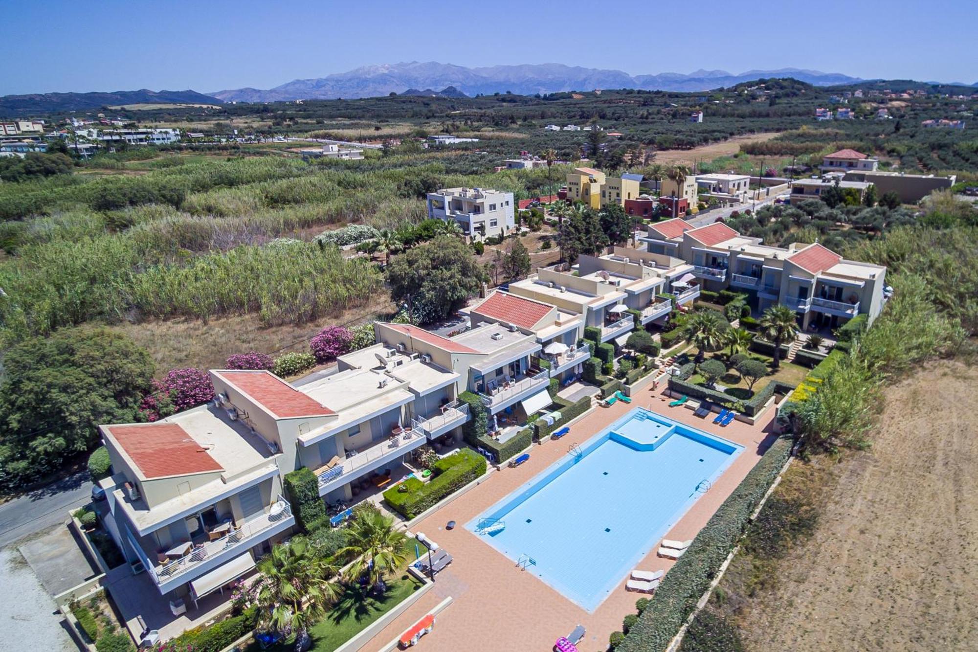 Maleme Yoga Blue Lejlighed Chania  Eksteriør billede