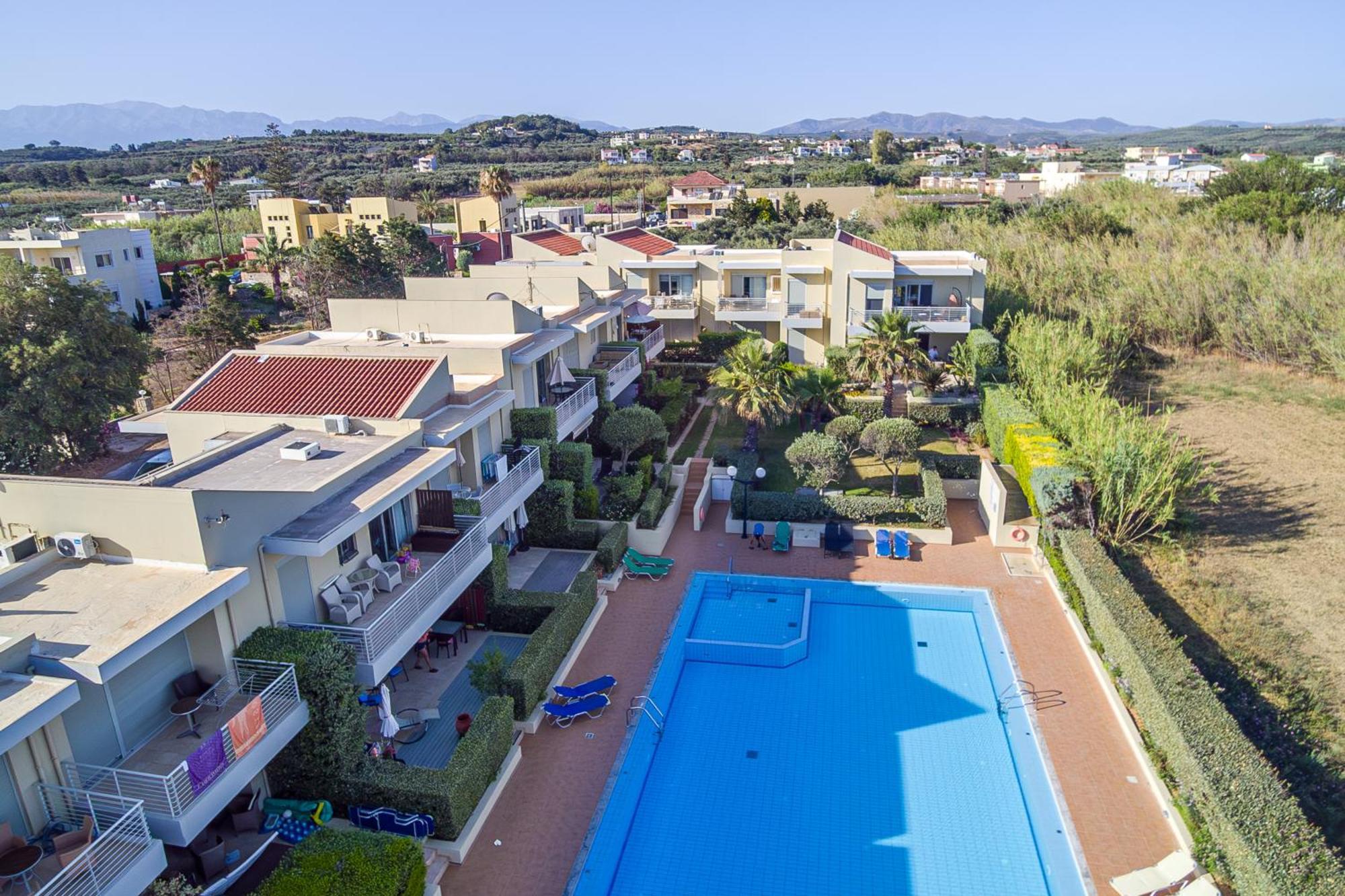 Maleme Yoga Blue Lejlighed Chania  Eksteriør billede