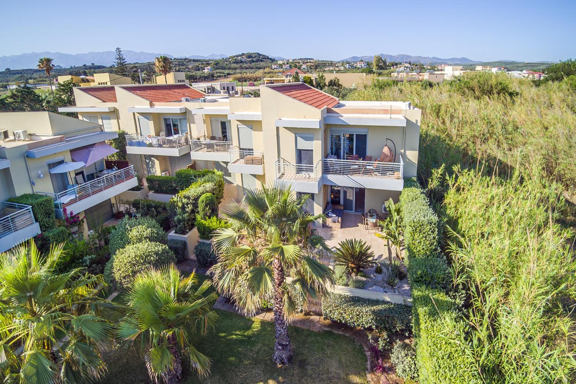 Maleme Yoga Blue Lejlighed Chania  Eksteriør billede