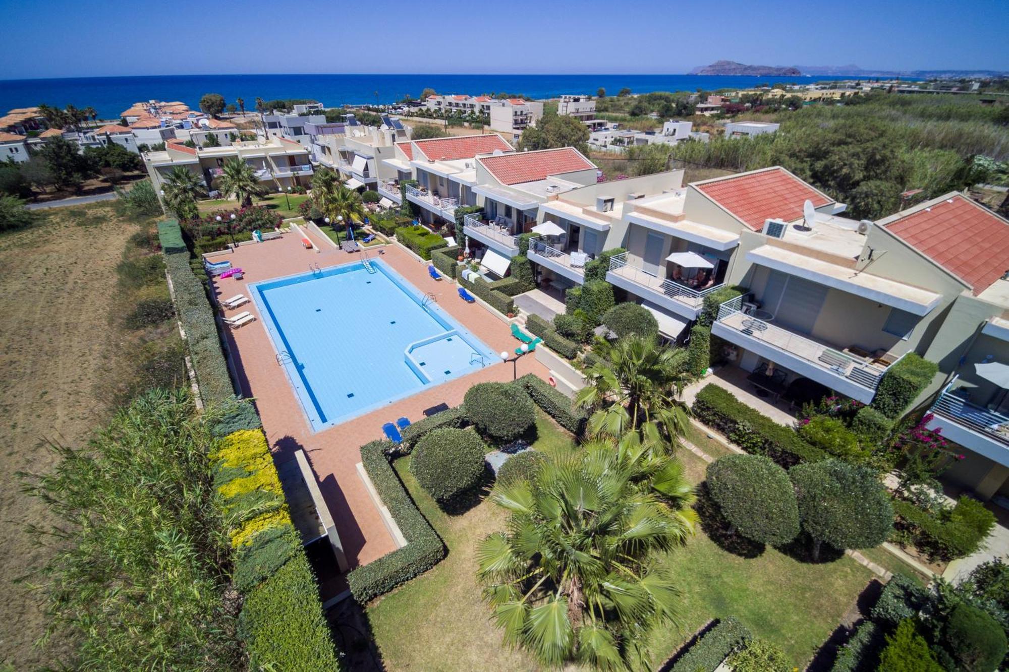 Maleme Yoga Blue Lejlighed Chania  Eksteriør billede