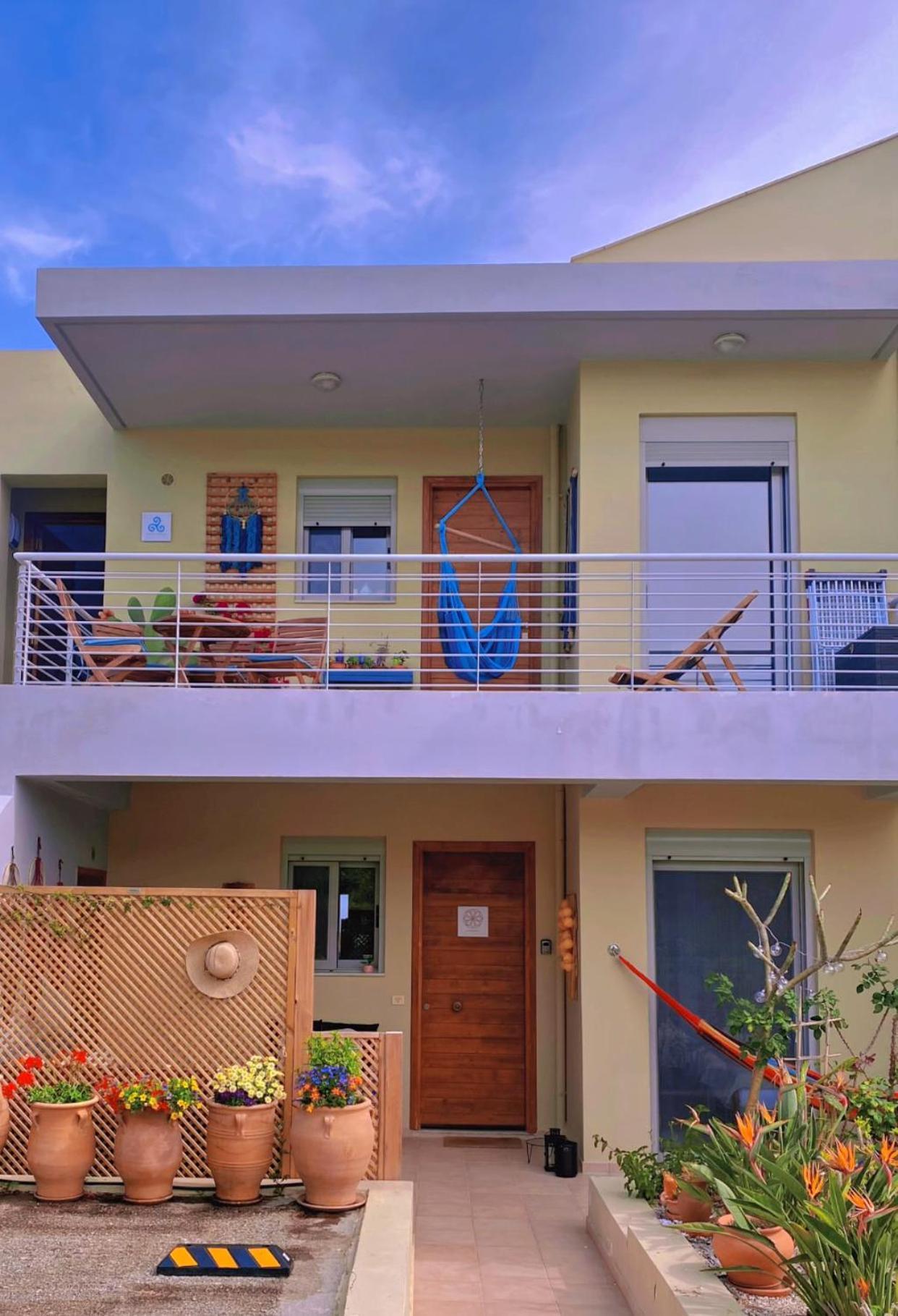 Maleme Yoga Blue Lejlighed Chania  Eksteriør billede